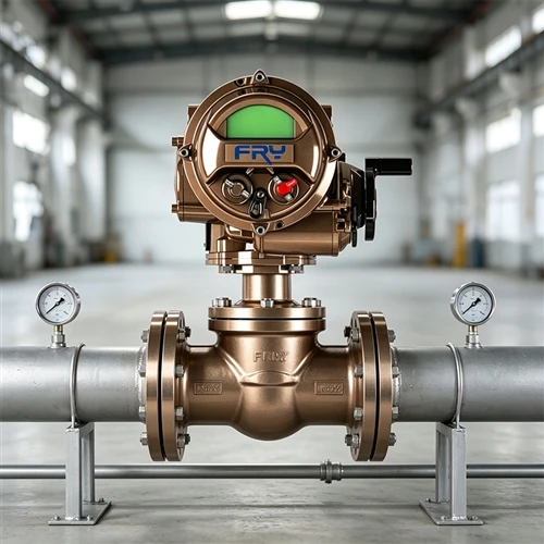 Actuator electric cu sferturi de rotație inteligente FRY