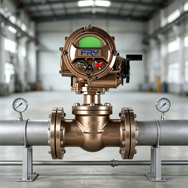 FRY Intelligent Quarter-Turn Electric Actuator Optimizes Industrial Pipeline Automation FRY Intelligent Quarter-Turn Electric Actuator Optimizes Industrial Pipeline Automation