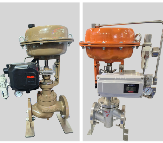 Pneumatic control valve Pneumatic control valve