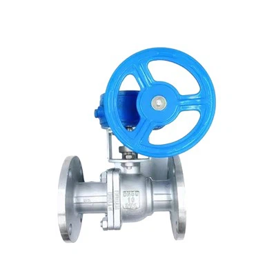 Supapă cu bilă de control al debitului cu flanșă cu etanșare moale CF3M