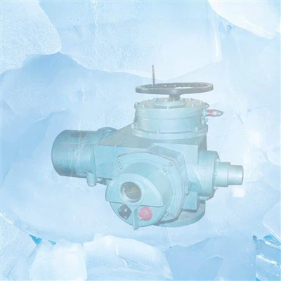 Actuator de supapă electric integrat, inteligent pentru temperatură joasă