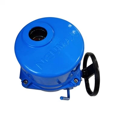 Actuator de supapă electrică cu un sfert de tură de tip pornit-oprit