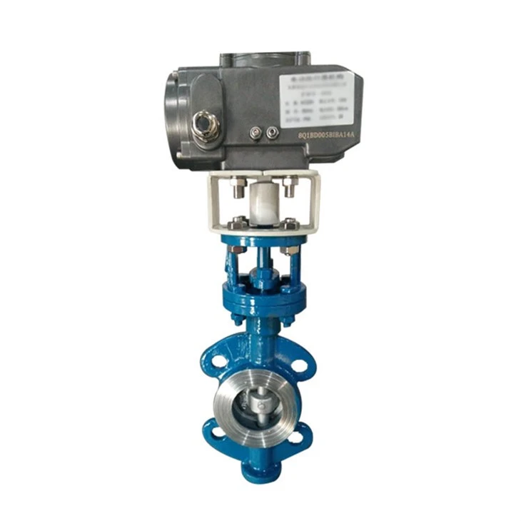 CF8M A351 Electric Metal Seal Butterfly Valve